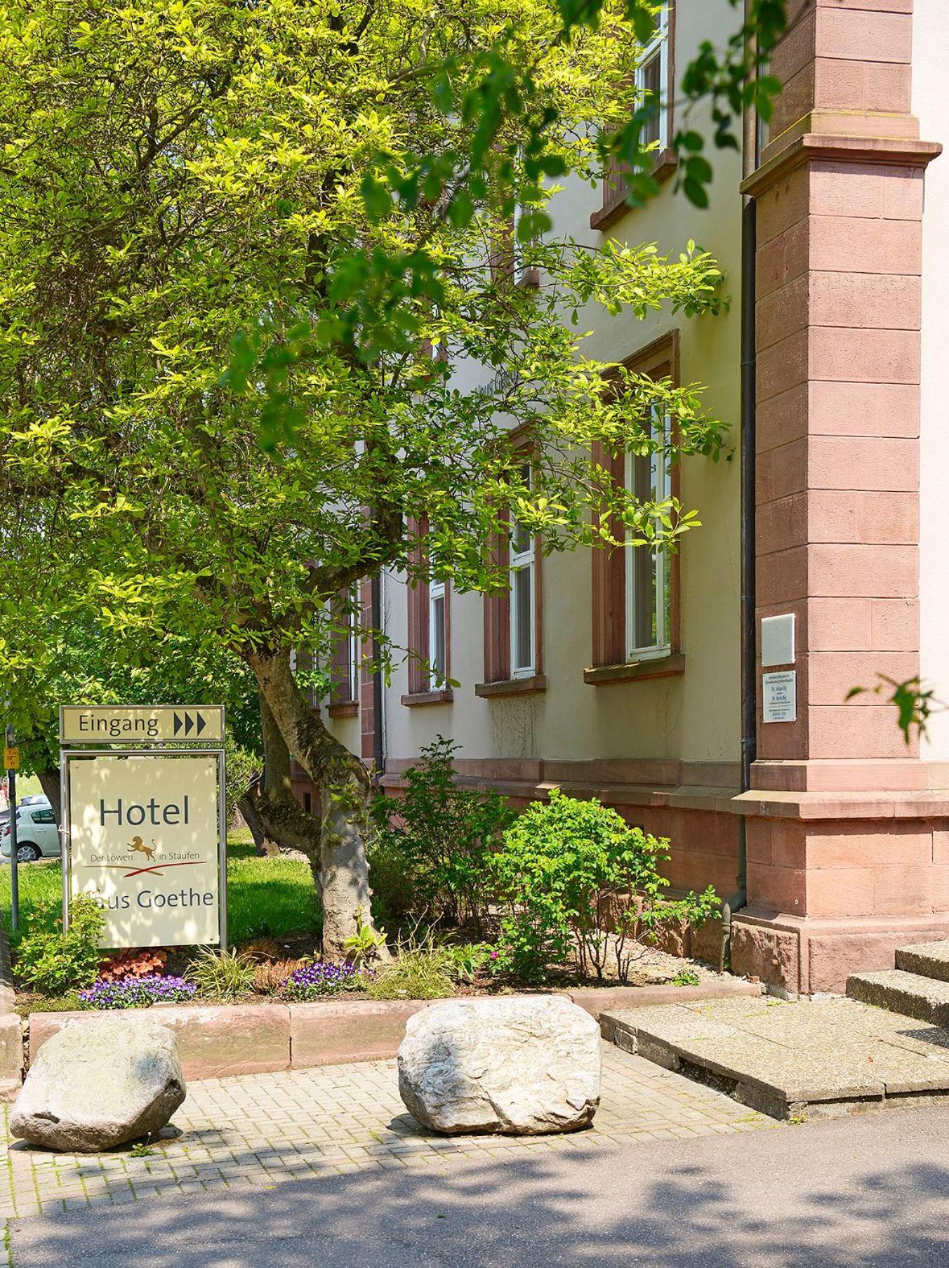 Gaestehaus Goethe Staufen im Breisgau Exterior foto